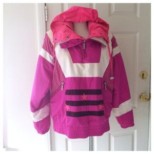 Hot Pink & Magenta 80s Sport Wear